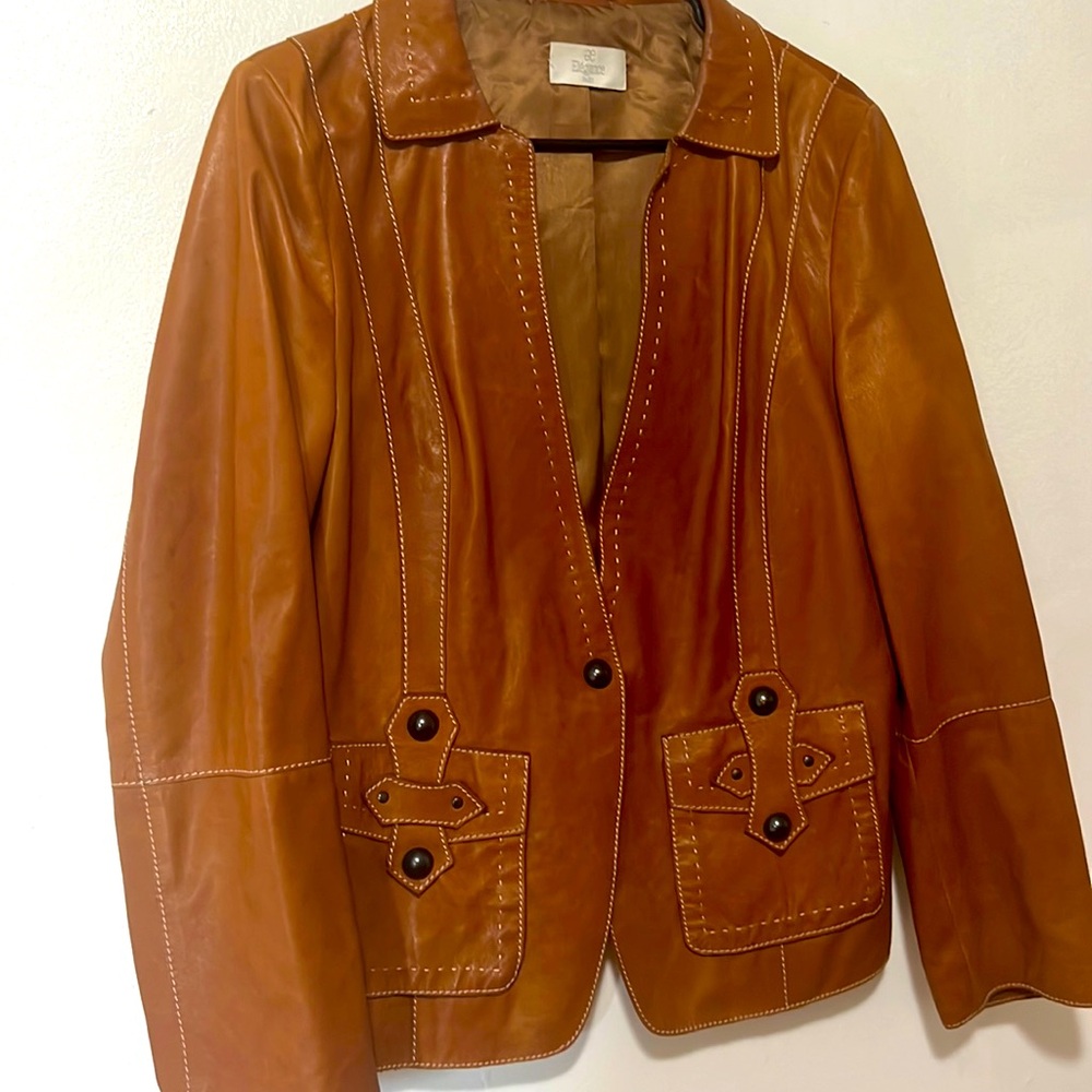 Leather jacket